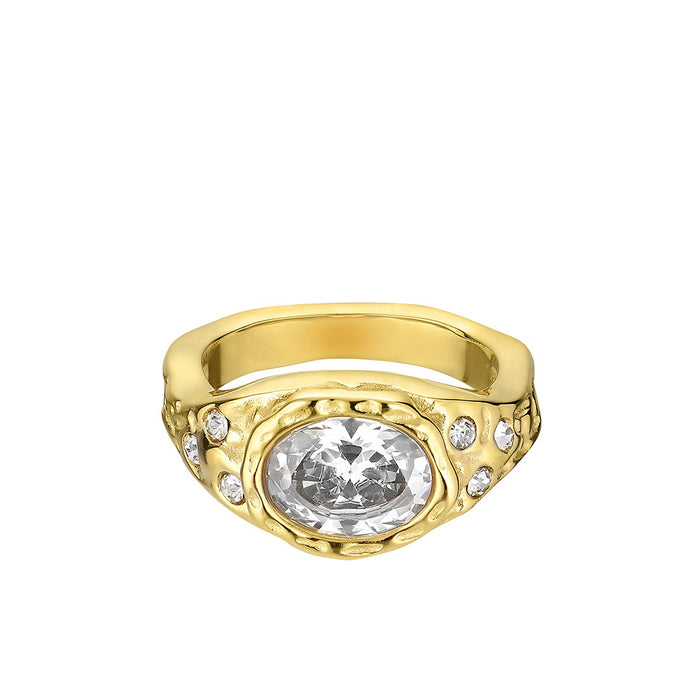 CUBA RING WHITE