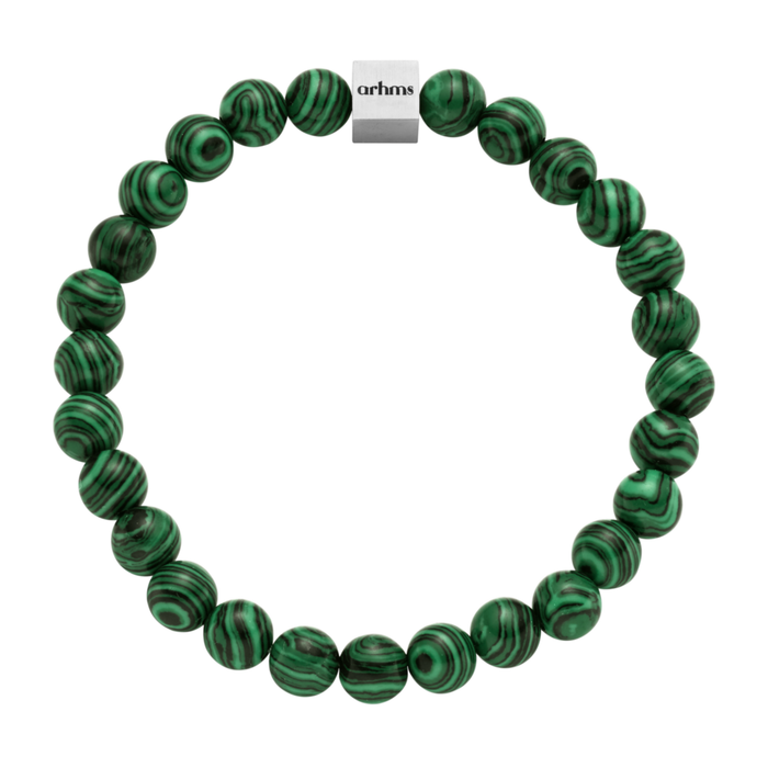 SANREMO STEN ARMBÅND GRØN LARGE