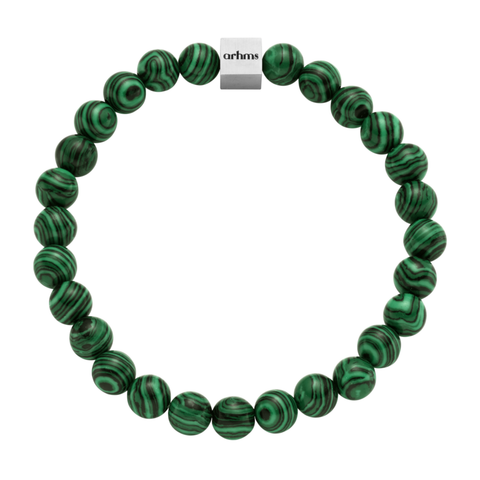 SANREMO STEN ARMBÅND GRØN LARGE