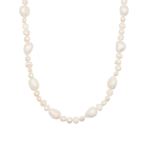 Bergen Forgyldt Sølv Halskæde fra Arhms med Perler